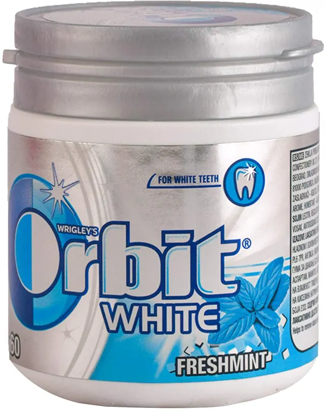 ORBIT WHITE FRESH.BOTTLE 64G 46P Orbit