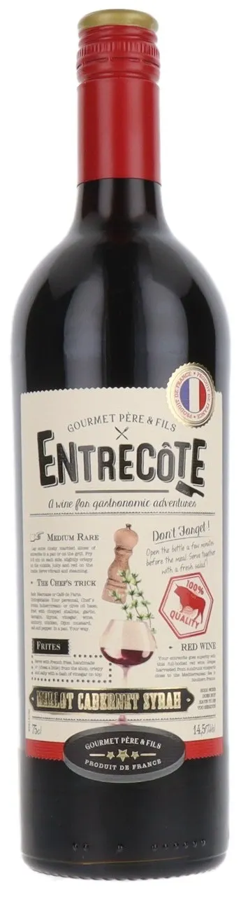 VINO CRVENO ENTRECOTE 0.75L ENTRECOT
