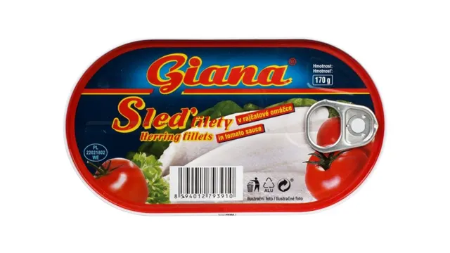 HARINGA FILETI 175G U PARADAJZ SOSU GIANA YUTON D.O.O.