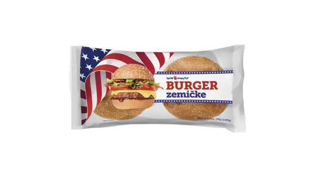 Burger zemicke sa semenkama 2x85g Tvojih 5 minuta