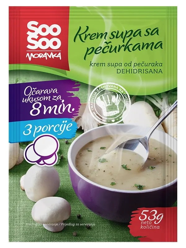 supa krem sa pecurkama 53g moravka Moravka