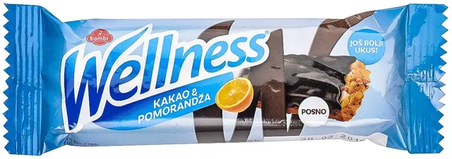 KEKS WELLNESS INT.NARANDZA COKO PRELIV 30gr BAMBI KONCERN BAMBI A.D. POZAREVAC