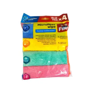 KRPE MIKROFIBER U BOJI 4KOM FINO