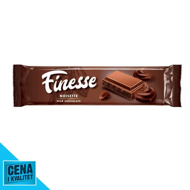 ČOKOLADA NOISETTE 220G FINESSE FINESSE
