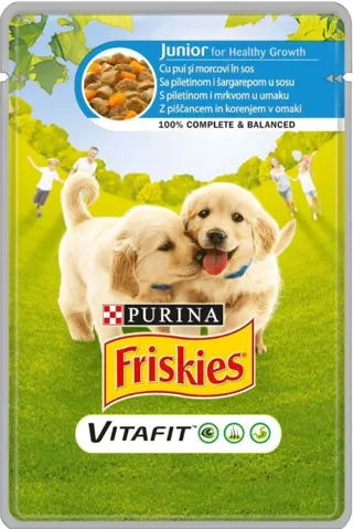 Friskies za pse single serve junior 100 g