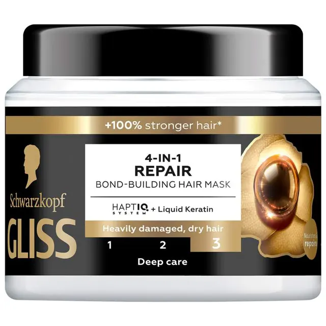 Maska za kosu 4u1 Repair Gliss 400ml Gliss