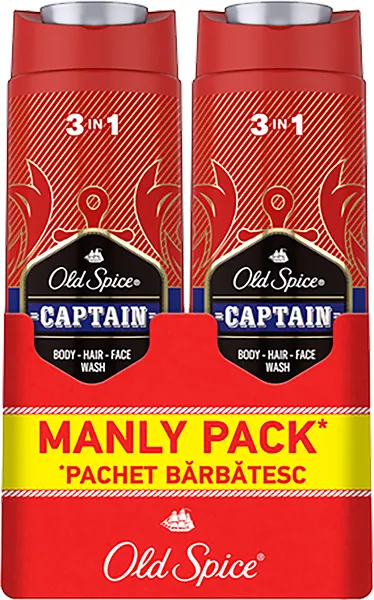 Old Spice 2x cpt SHgel 400ml OLD SPICE