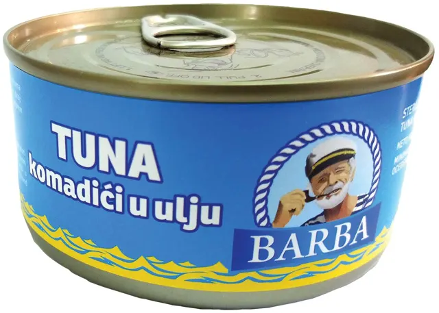 TUNA KOMADICI U ULJU BARBA 170gr BEVETTI