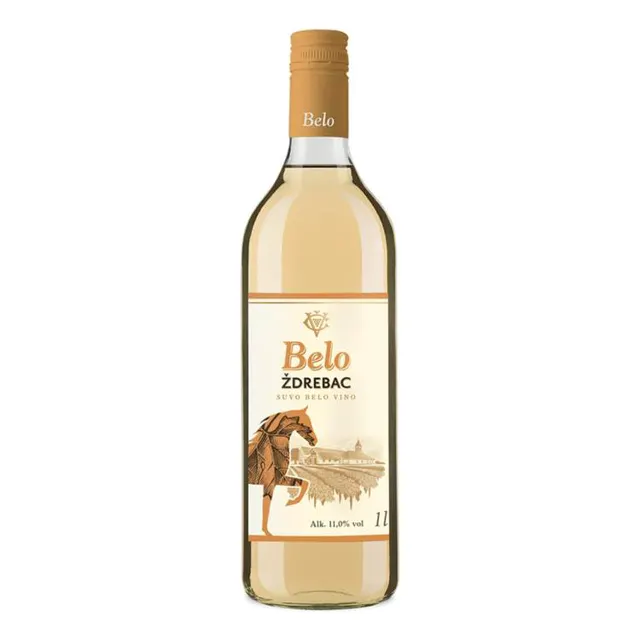 Vino Zdrebac Belo 1L Vinoprodukt Coka