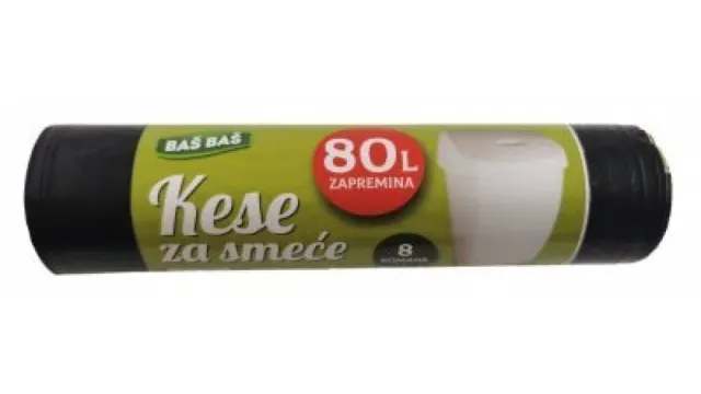 KESE ZA SMEĆE SA TRAKOM 80L BAŠ BAŠ 8/1 BAS BAS