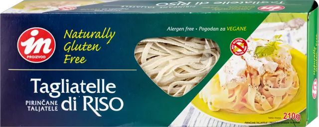 Pirinac Aleksanrija Frusk a gora taljatele 210g ALEKSANDRIJA