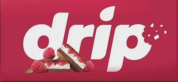 ČOKOLADA DRIP 80G MALINA DOBRO