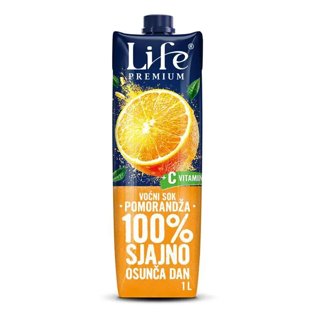 Sok pomorandza 100% Nectar Life 1l Nectar Life