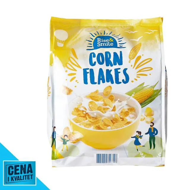 CORN FLAKES 500G RISE&SMILE RISE&SMILE