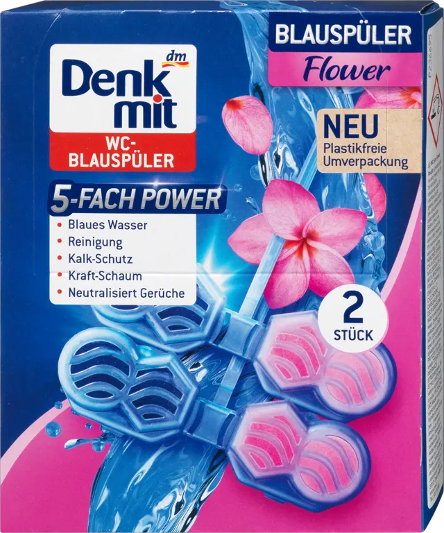 Denkmit kamen/WC floral 2x48g Denkmit