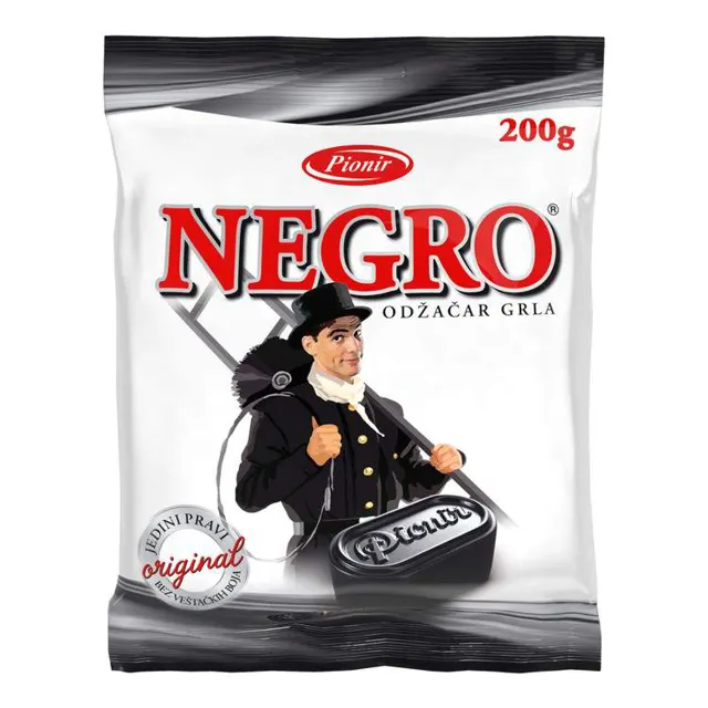 Bombona tvrda Negro 200g Negro