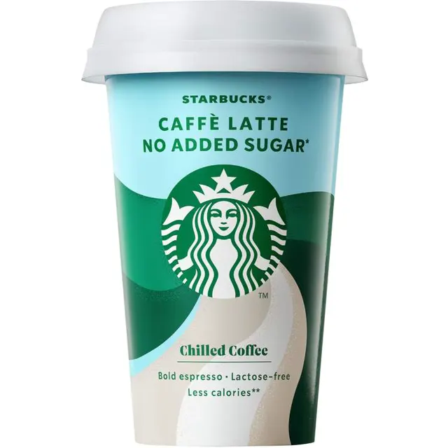 Chilled latte Starbucks no add.sug.220ml Starbucks