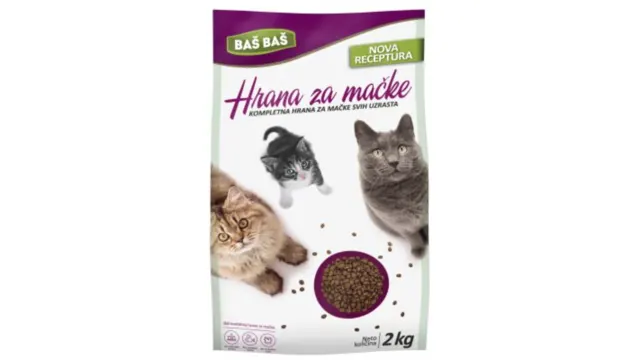 HRANA ZA MAČKE GRANULE BAŠ BAŠ 2KG BAS BAS