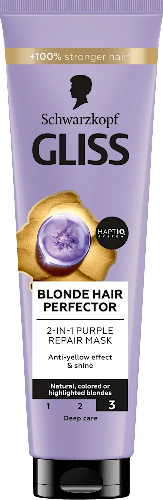 TRETMAN GLISS KUR BLONDE PERFECTOR 150ml tuba MD INTERNACIONAL