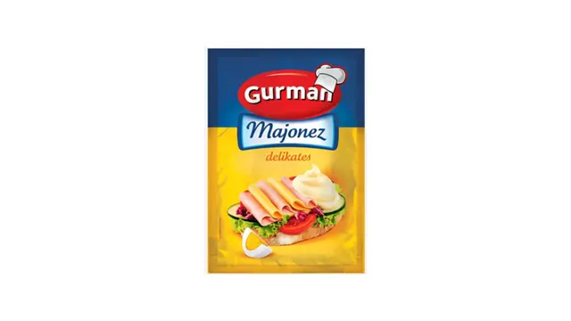 Majonez delikates kesa Gurman 0090 Min commerce 22 90 ml GURMAN