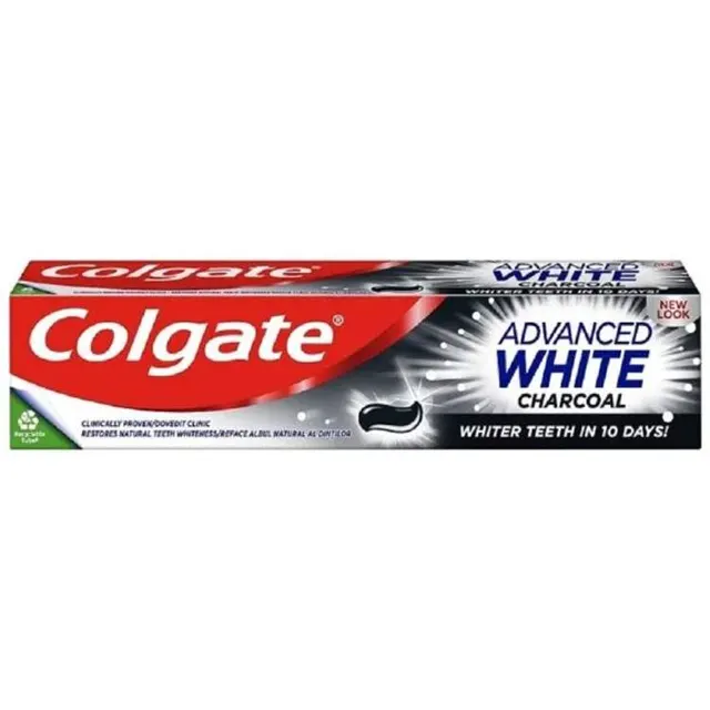 Pasta Colgate Advanced White Charc.125ml Colgate