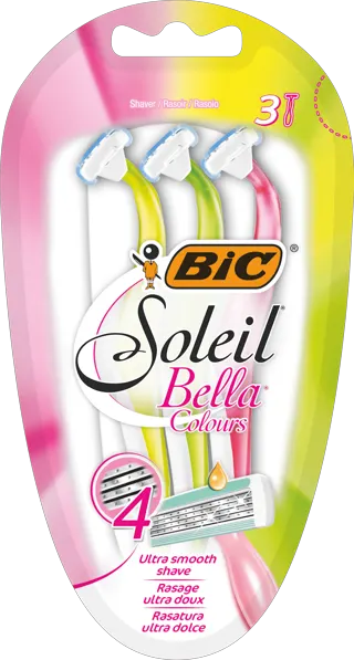 BiC Soleil Bella Colours brijač 3/1
