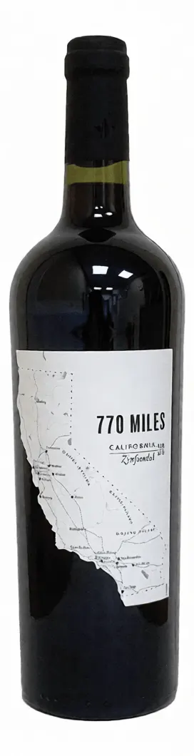 Vino crveno Zinfandel 770 Miles 0,75l