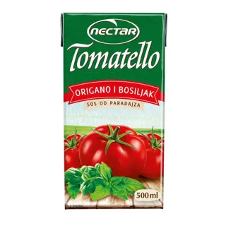 Sos paradajz origano/bosiljak Tomatelo 500g
