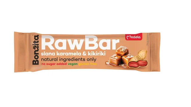 Raw bar sl.karamela&kikiriki Bonita 50g Medela