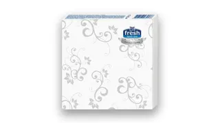 Fresh srebrna 20/1 dekor salveta 1053