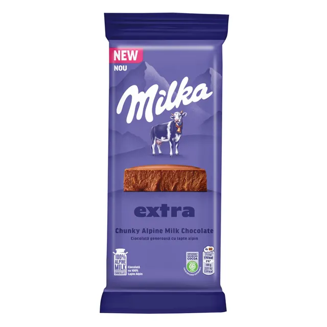 ČOKOLADA MILKA ALPINE 190G MILKA