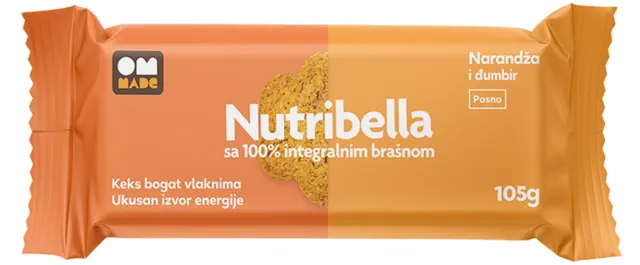 OM MADE Nutribella narandža i đumbir105g OM MADE