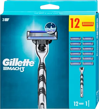 Gillette MACH3 drška+12 dopuna