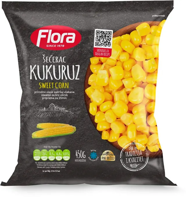 POV KUKURUZ 450G FLORA FLORA