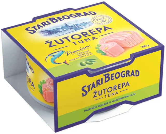 ZUTOREPA U MASLINOVOM ULJU 160gr TGK TGK