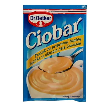 TOPLA COKOLADA BELA CIOBAR 25gr DR.OETKER CIOBAR