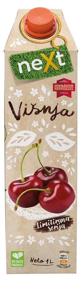 VOĆNI NAPITAK NEXT VIŠNJA 1L NEXT