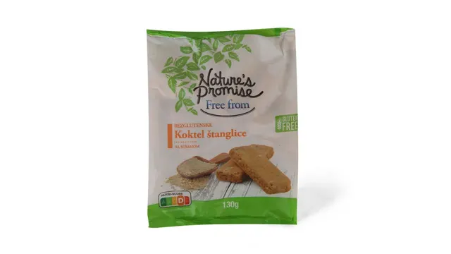 Bezglutenske koktel stanglice NP 130g Nature's Promise