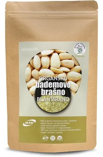 BRAŠNO ORGANSKO BADEMOVO DTC 200G DTC