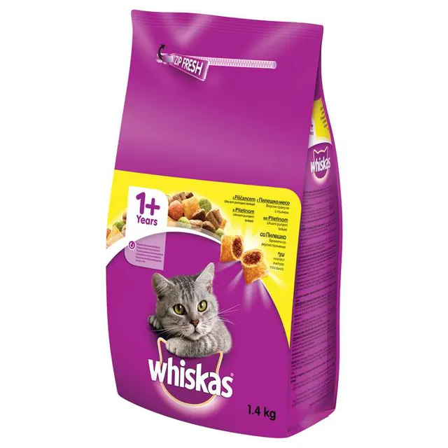 Briketi piletina Whiskas 1,4kg Whiskas