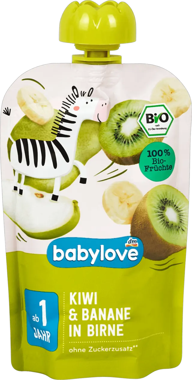 babylove užitak kivi,ban.,kruška 1G+100g babylove