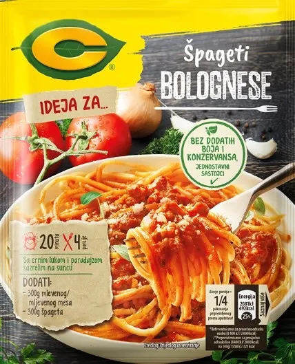 DODATAK C ŠPAGETI BOLOGNESE 55G NESTLE