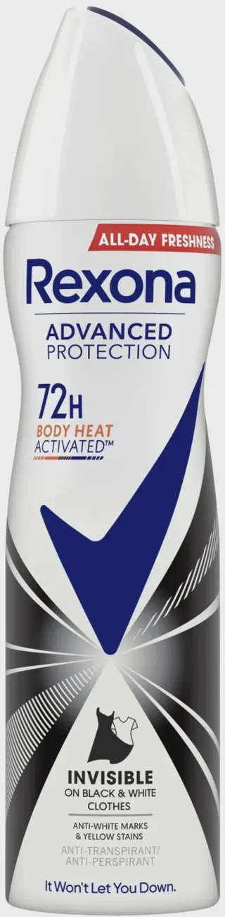 Rexona deo sprej AP. INVISIBLE 150ml