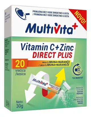 MULTIVITA VITAMIN C + ZINC DIRECT 20 KES
