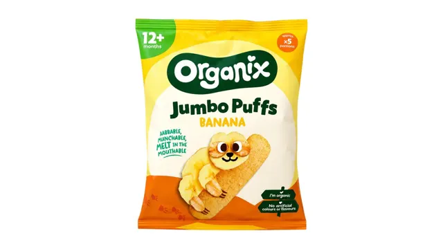 Organix banana flips 6m+ 25g Organix