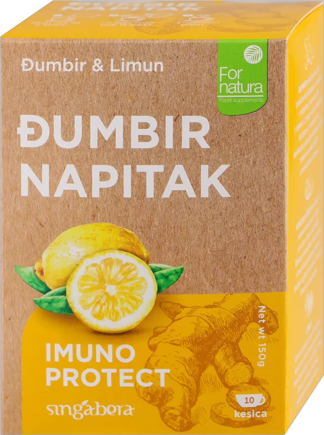 Djumbir napitak sa limunom Singabera150g Fornatura