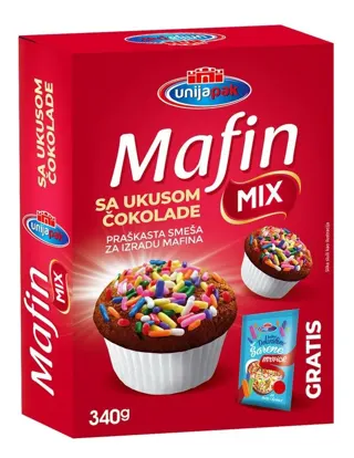 Smesa Mafin sa ukusom cokolade 0340 Unijapak 8