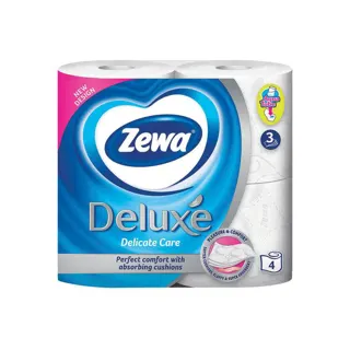 Toalet papir deluxe pure white Zewa 4/1
