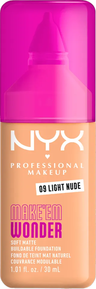 NYX MAKE'EM WONDER tečni puder 09