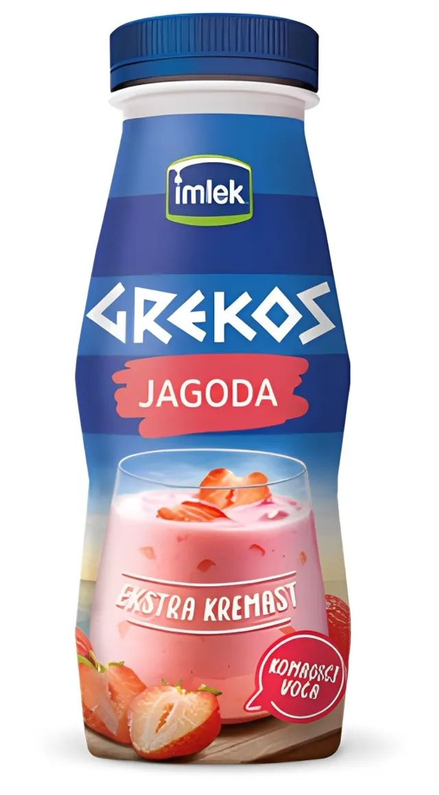 JOG GREKOS JAGODA 250G PET IMLEK Grekos